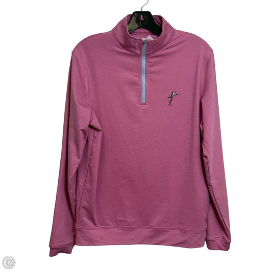 Athletic Sweatshirt Crewneck By Peter Millar In Pink, Size: S
