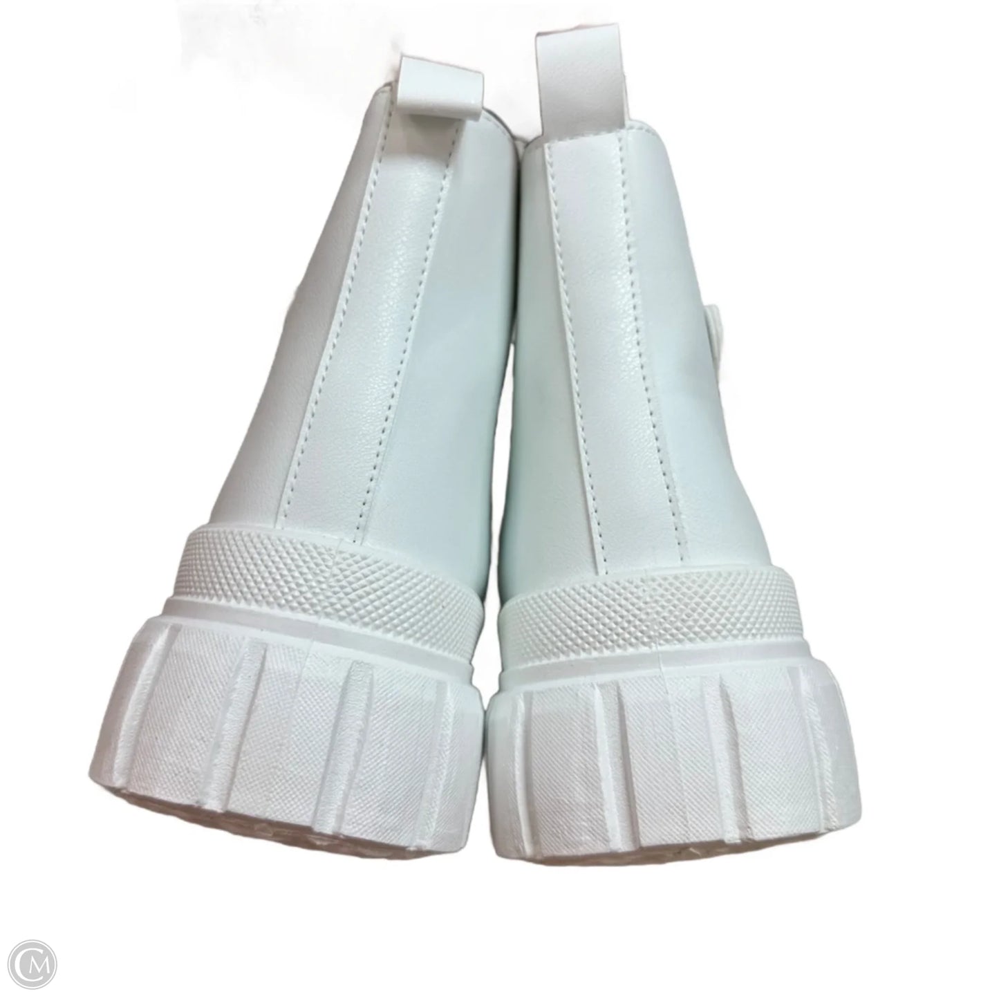 Boots Hiking By Olivia Miller In White, Size: 9