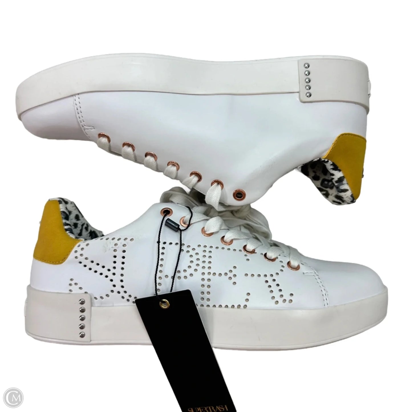 Shoes Sneakers By Supertrash In White, Size: 8
