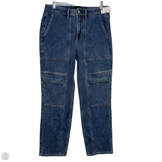 Jeans high rise Straight By White House Black Market In Blue Denim, Size: 8