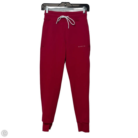Athletic Leggings By Clothes Mentor In Red, Size: S