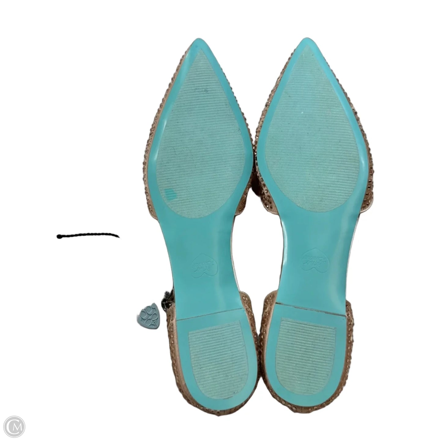 Shoes Flats By Betsey Johnson In Tan, Size: 9