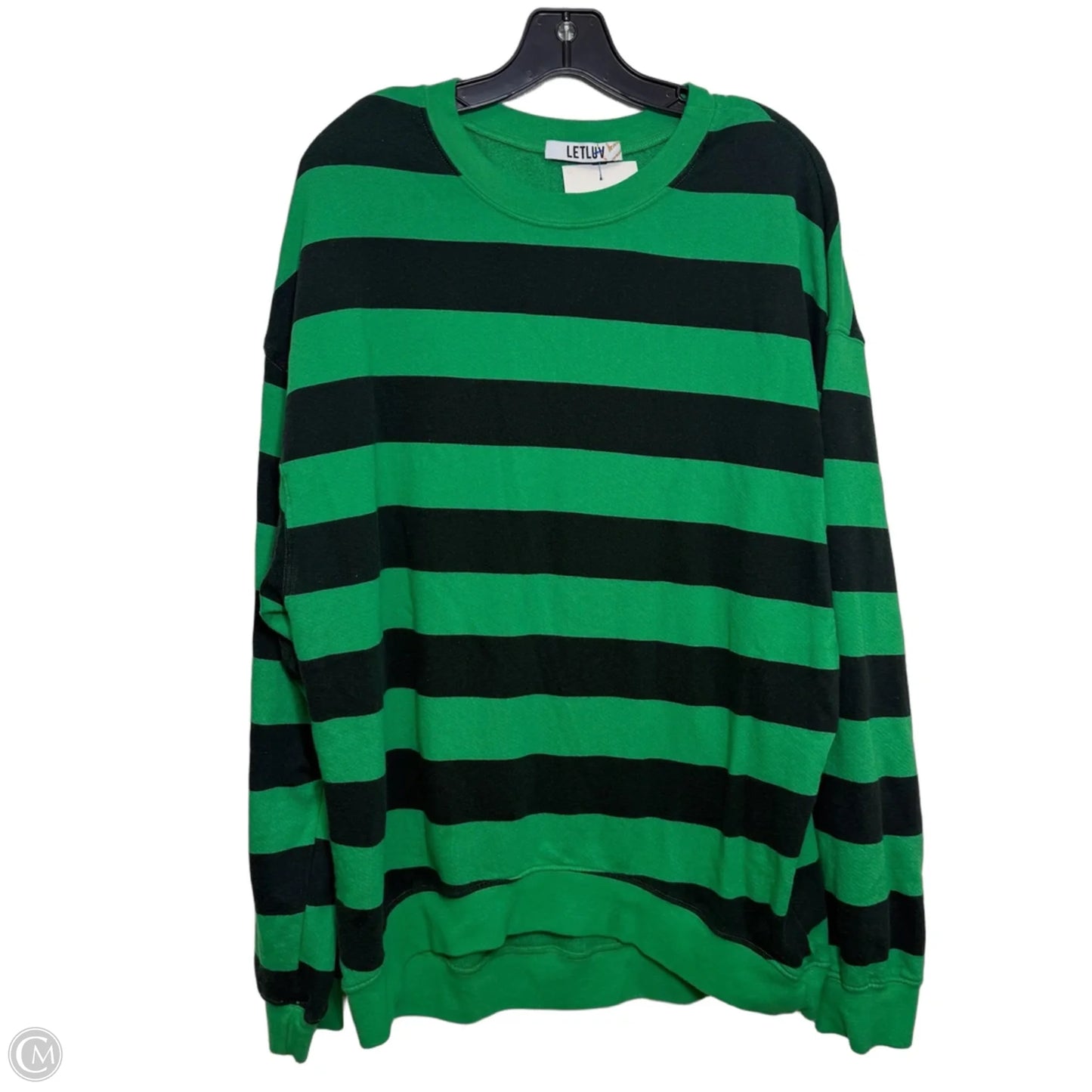 Top Long Sleeve By Clothes Mentor In Striped Pattern, Size: Xl