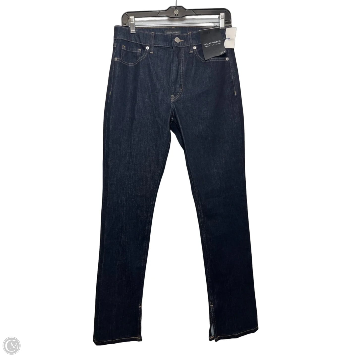 Jeans Boot Cut By Banana Republic In Blue Denim, Size: 8P