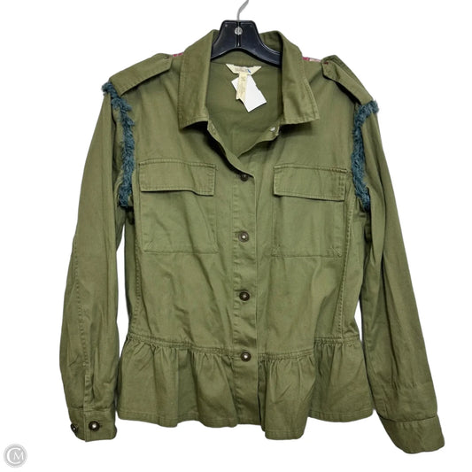 Top Long Sleeve By Matilda Jane In Green, Size: M