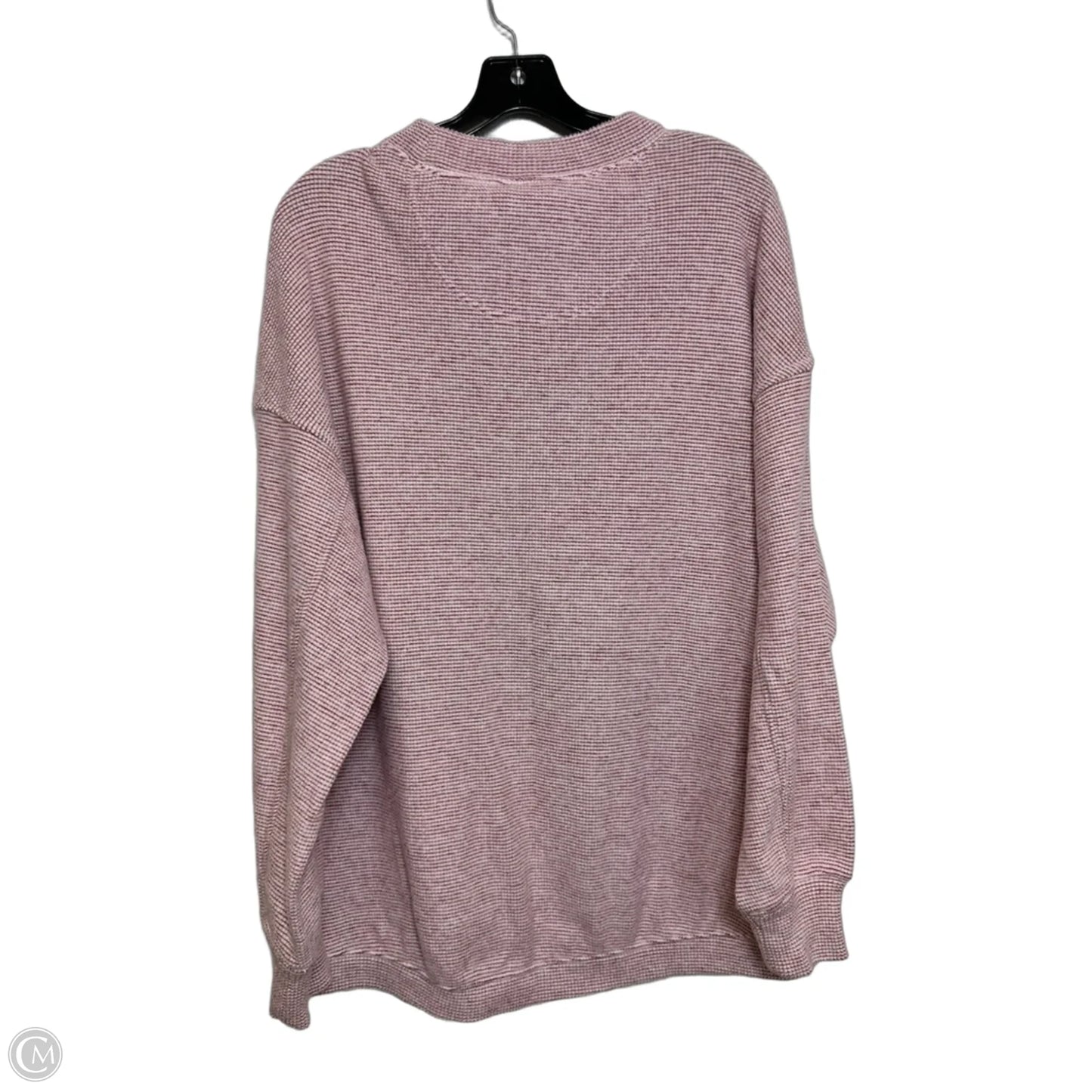 Top Long Sleeve By Aerie In Red, Size: M