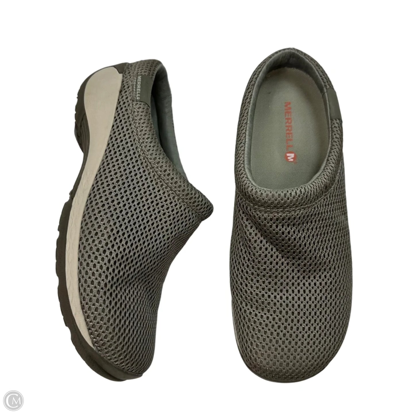 Shoes Flats By Merrell In Grey, Size: 8.5