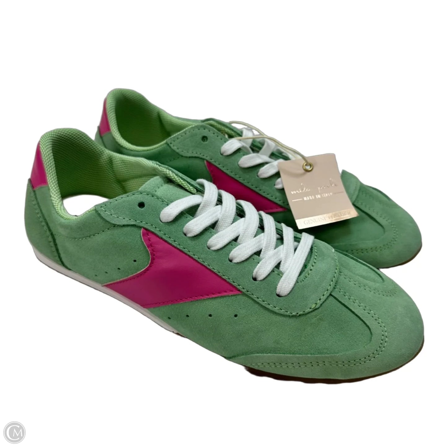 Shoes Athletic By Clothes Mentor In Green, Size: 9/40