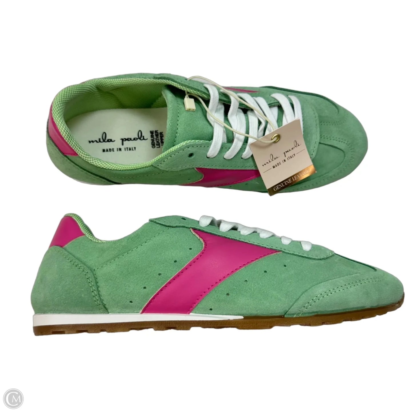 Shoes Athletic By Clothes Mentor In Green, Size: 9/40