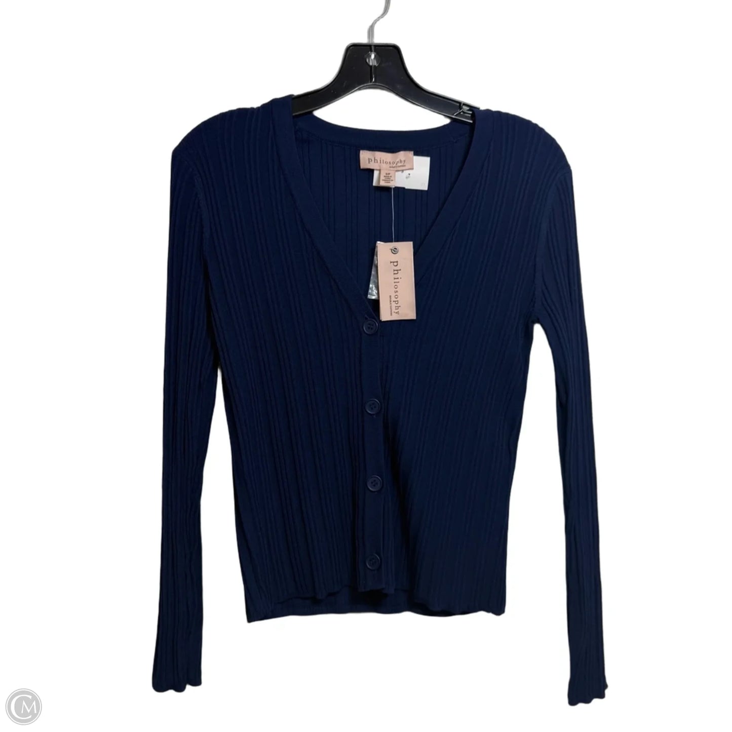 Cardigan By Philosophy In Navy, Size: S
