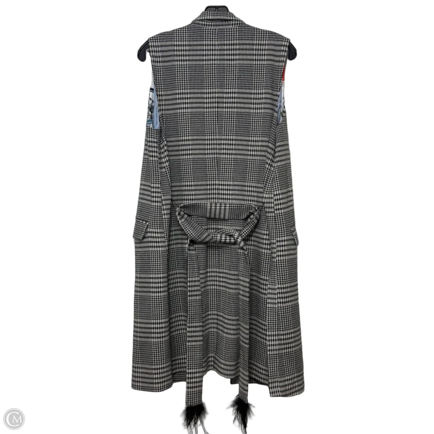 Vest Other By VILLAGALLO In Checkered Pattern, Size: Xl