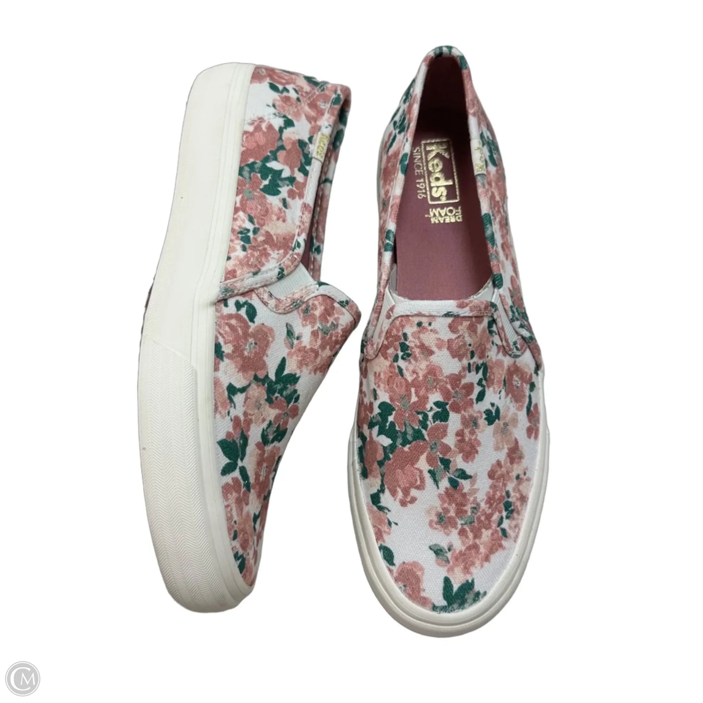 Shoes Flats By Keds In Floral Print, Size: 7