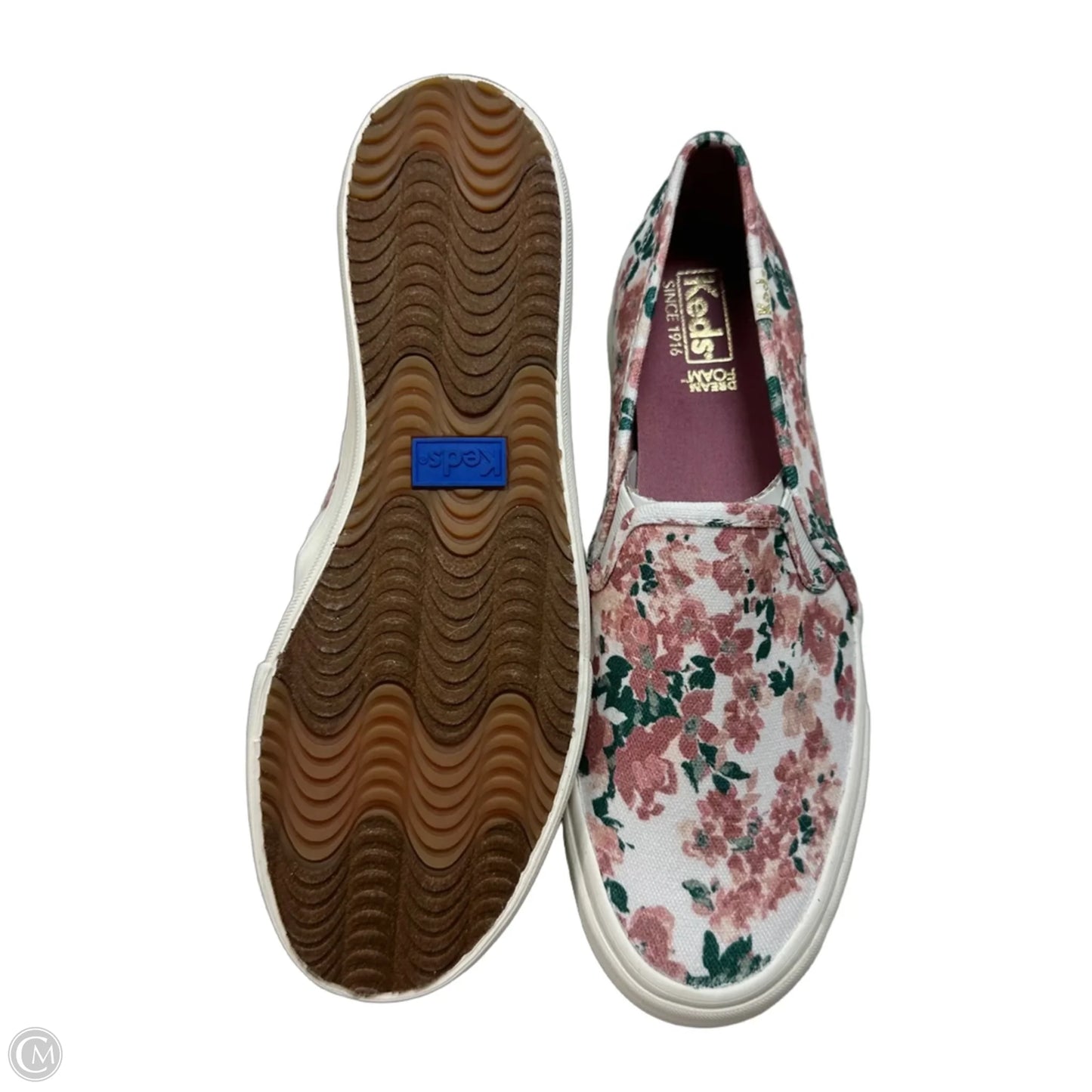 Shoes Flats By Keds In Floral Print, Size: 7