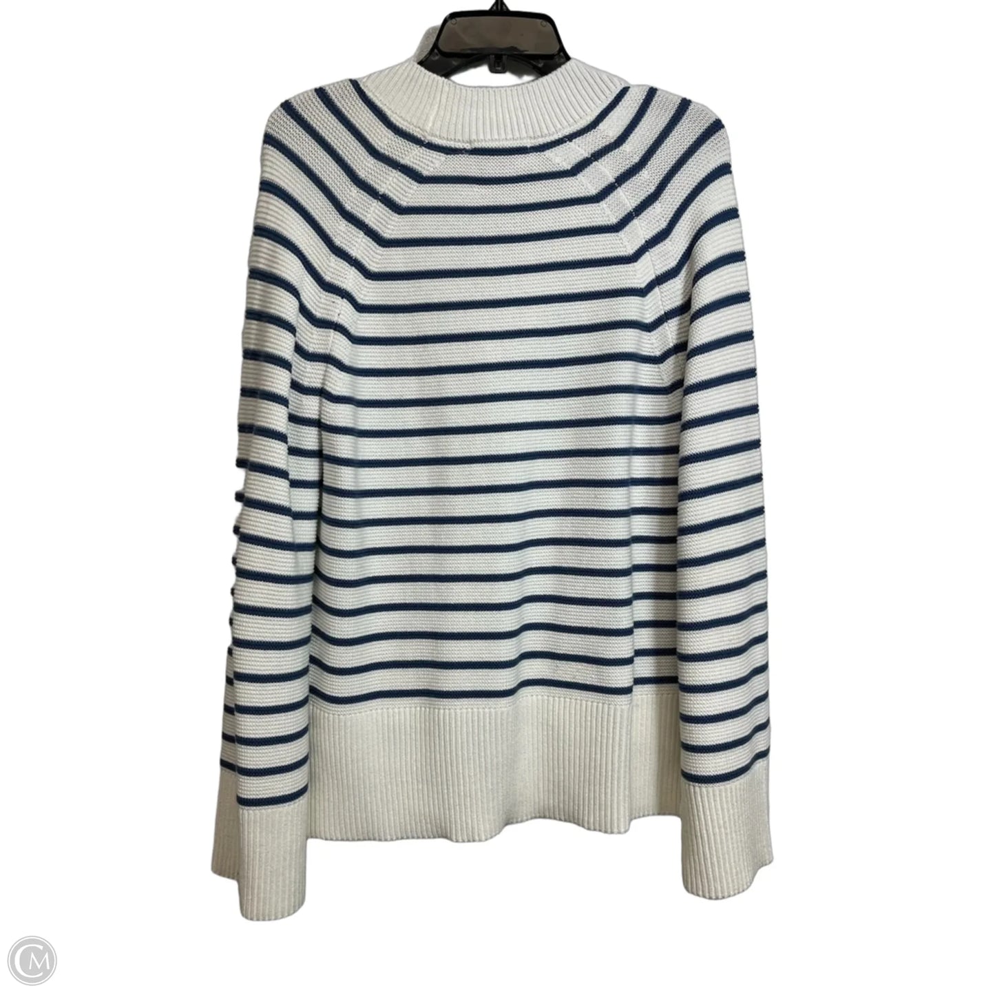 Cardigan By Clothes Mentor In Striped Pattern, Size: M