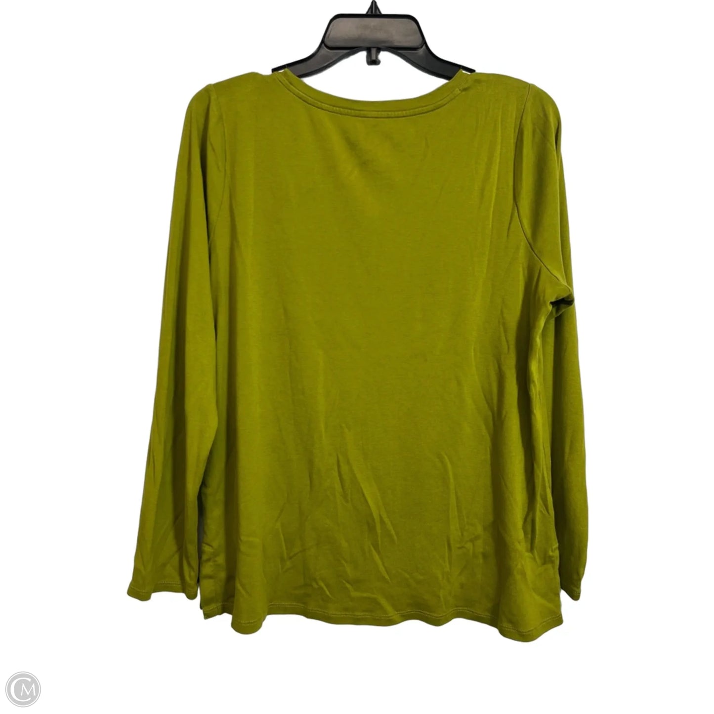 Top Long Sleeve By J. Jill In Green, Size: L