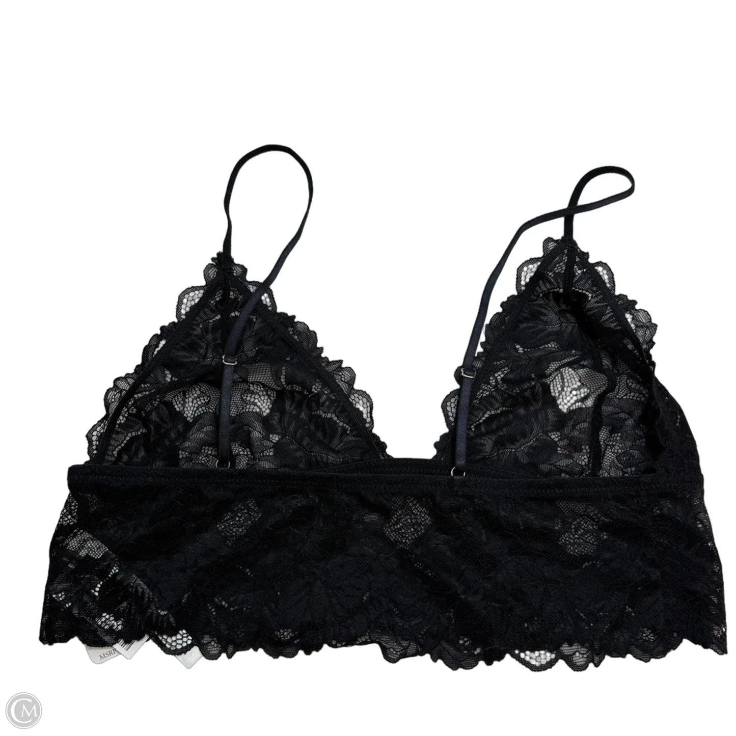 Bralette By Free People In Black, Size: L