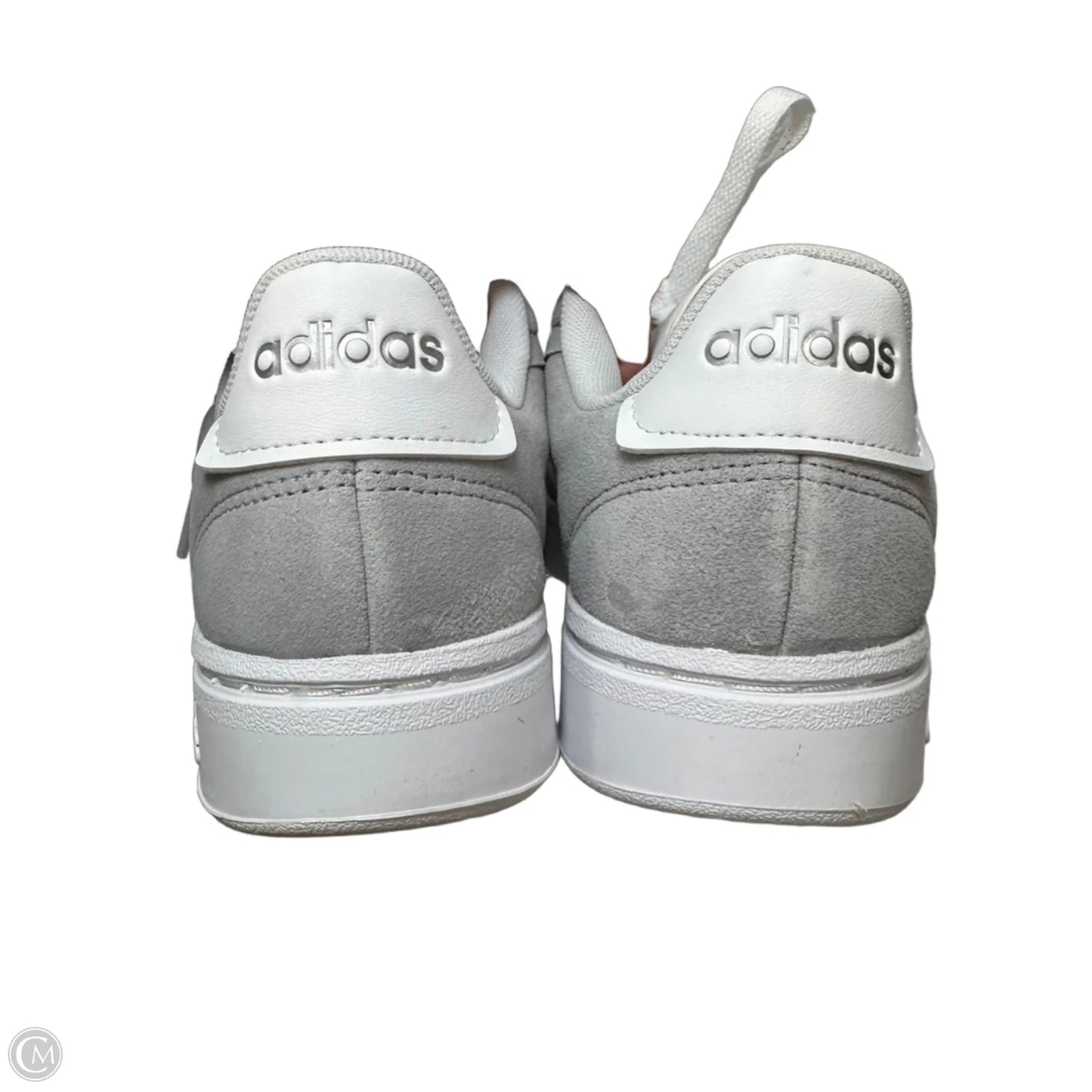 Shoes Athletic By Adidas In Grey, Size: 8