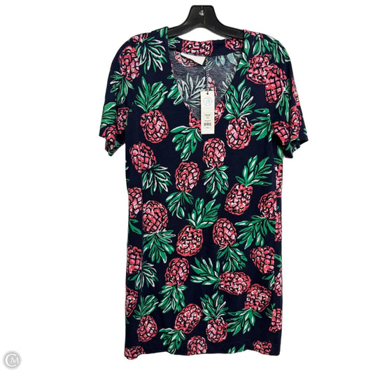 Dress Casual Short By Draper James In Geometric Pattern, Size: M