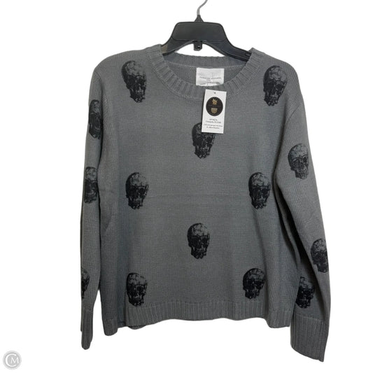 Sweater By Clothes Mentor In Grey, Size: S