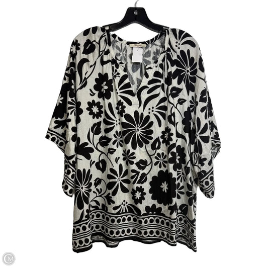Top Long Sleeve By Clothes Mentor In White, Size: Xxl