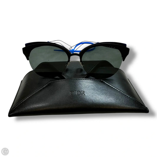 Blue Sunglasses Luxury Designer By Dior