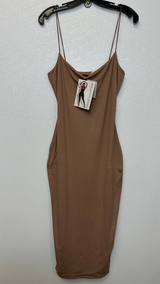 Dress Casual Maxi By Naked Wardrobe  - Size: 1x