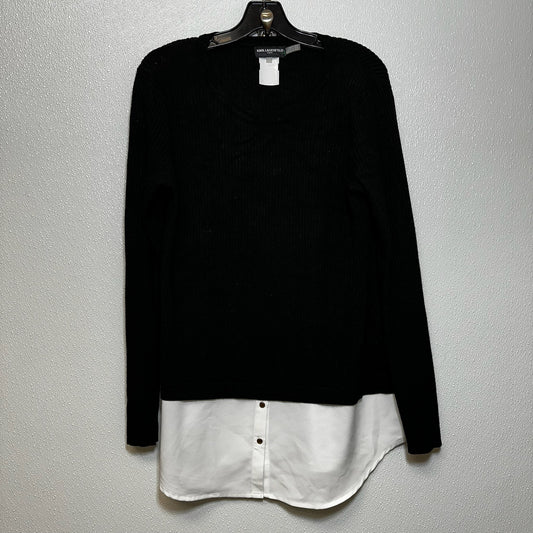 Blue Top Long Sleeve Karl Lagerfeld, Size S