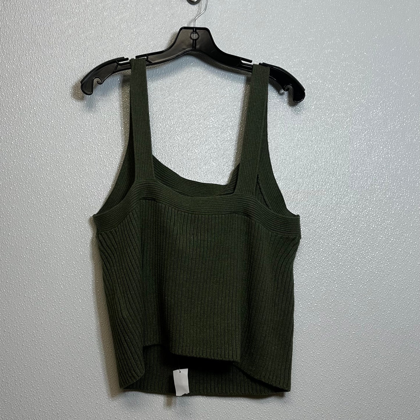 Olive Top Sleeveless Gap O, Size Xl