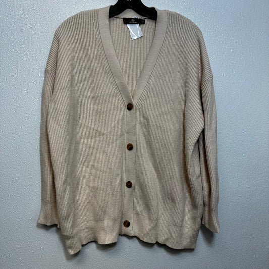 Cream Cardigan Clothes Mentor, Size M