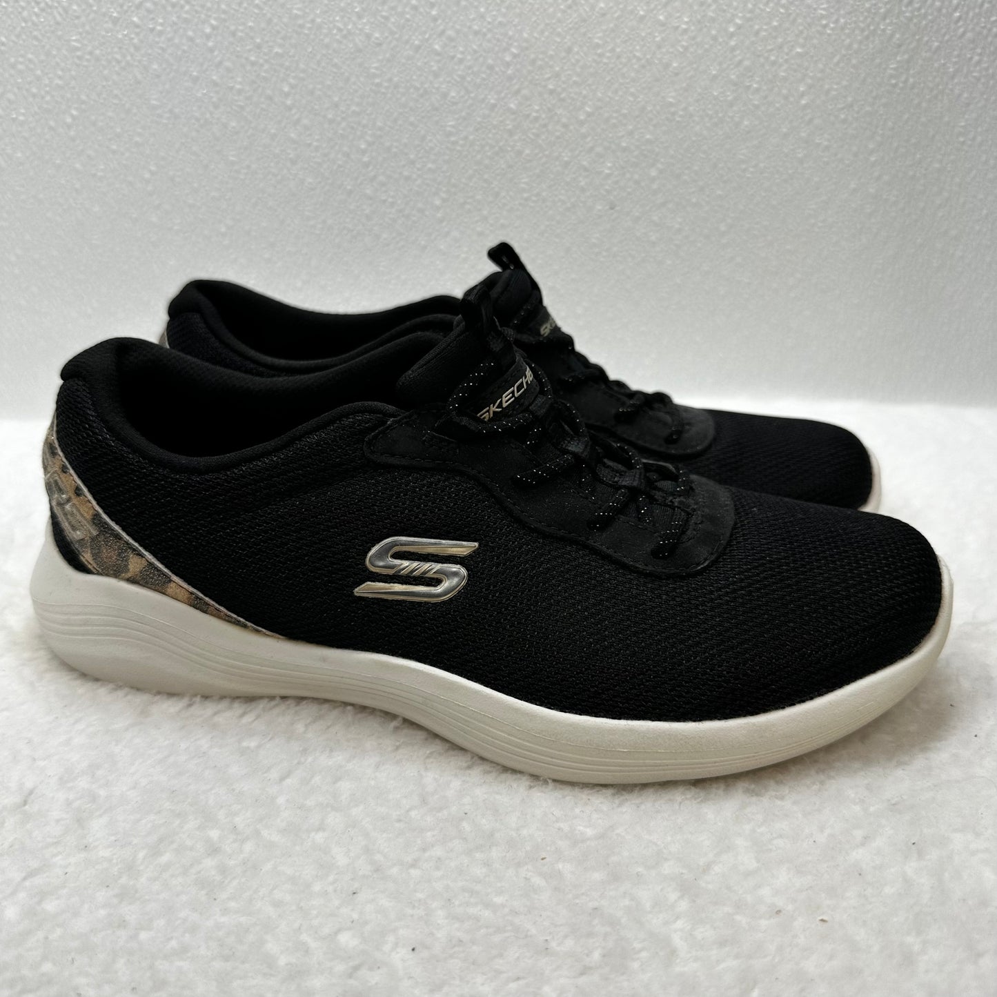 Black Shoes Athletic Skechers, Size 7.5