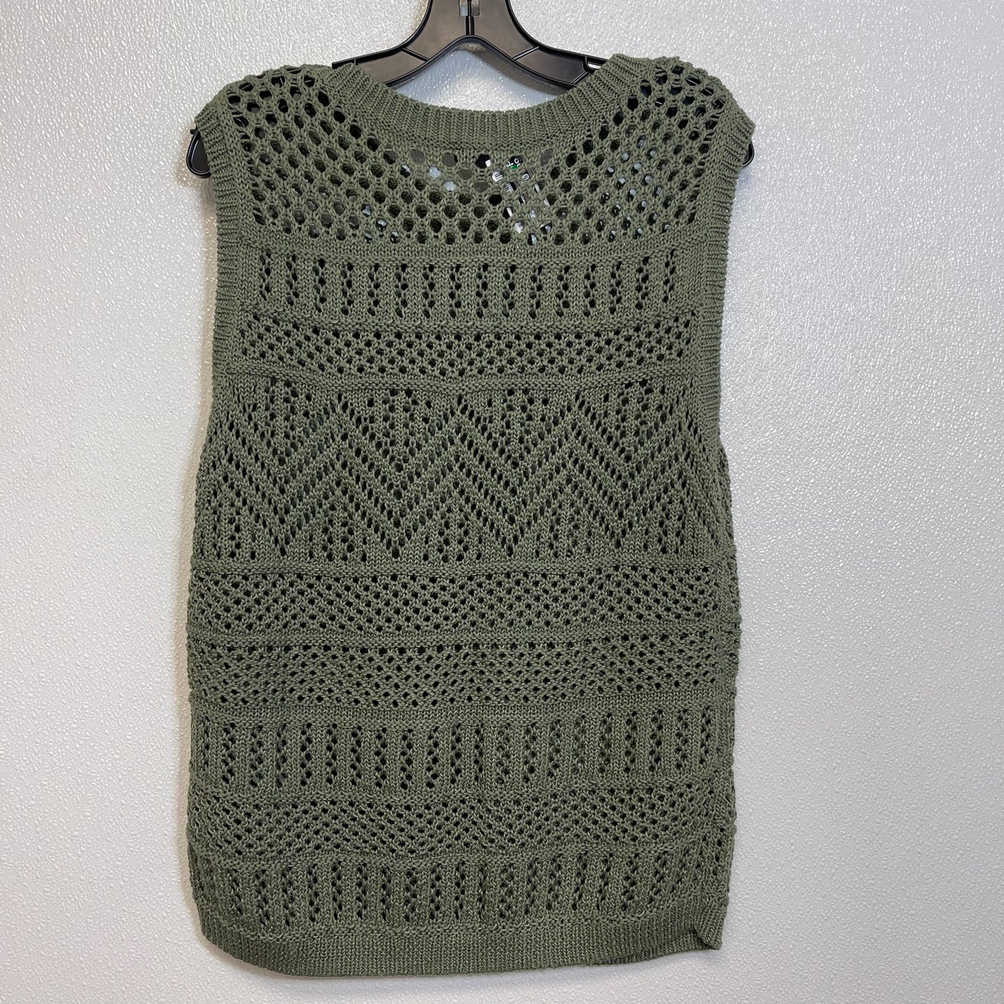 Olive Top Sleeveless Talbots O, Size M