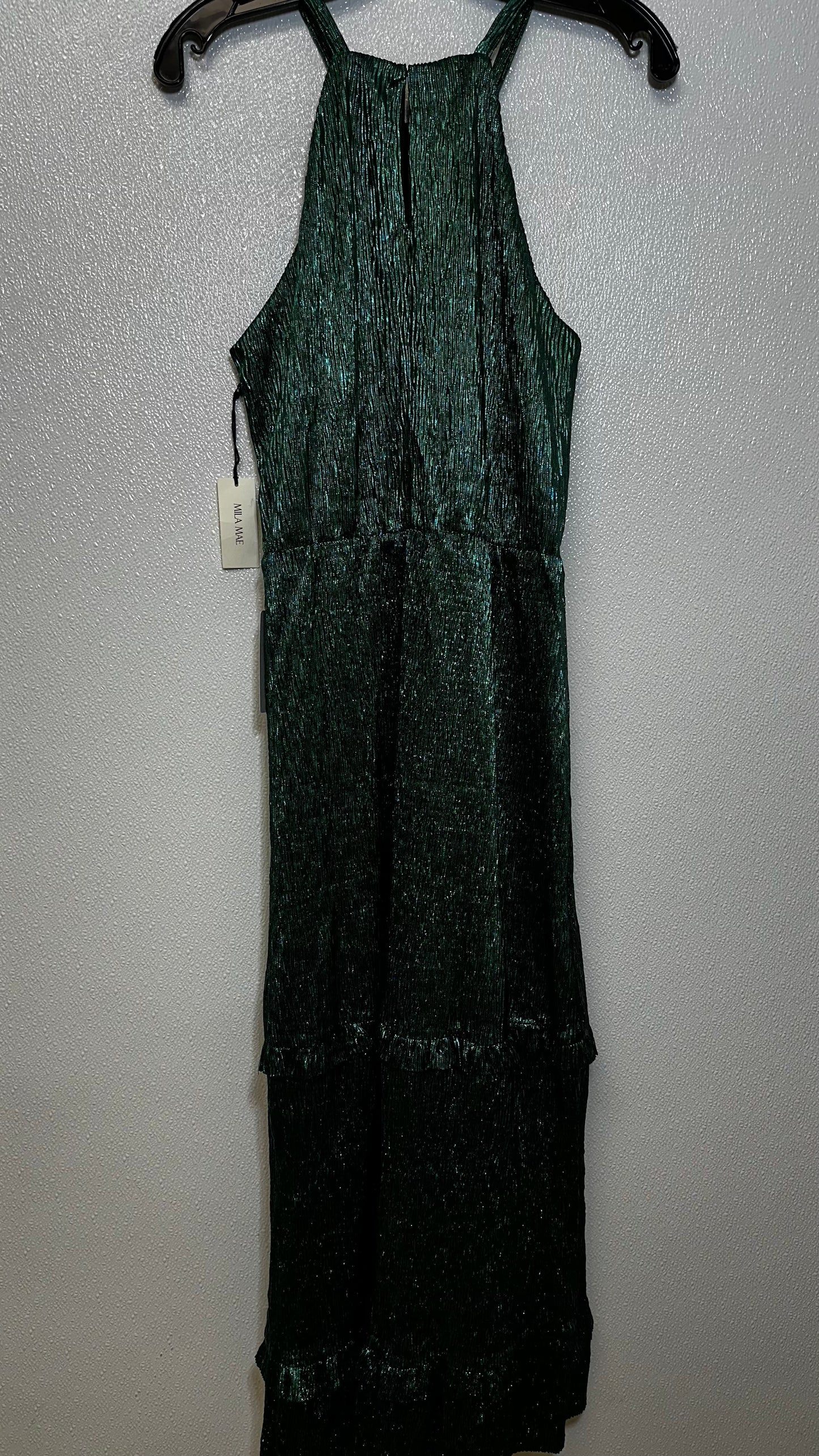 Emerald Dress Casual Midi Clothes Mentor, Size M