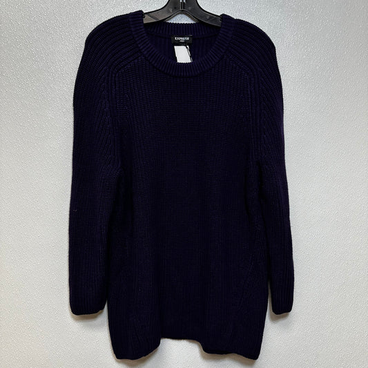 Purple Sweater Express O, Size M