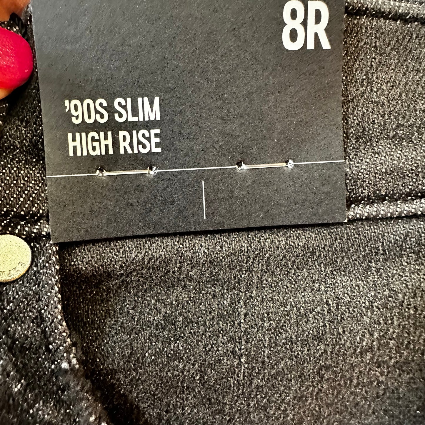 Black Jeans Skinny Express O, Size 8