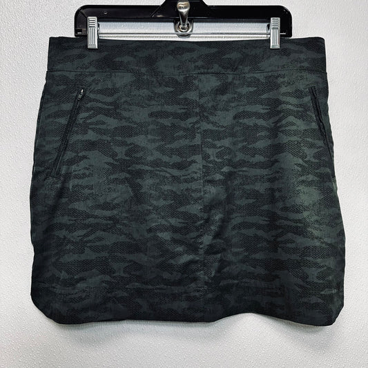 Green Athletic Skirt Skort Orvis, Size L