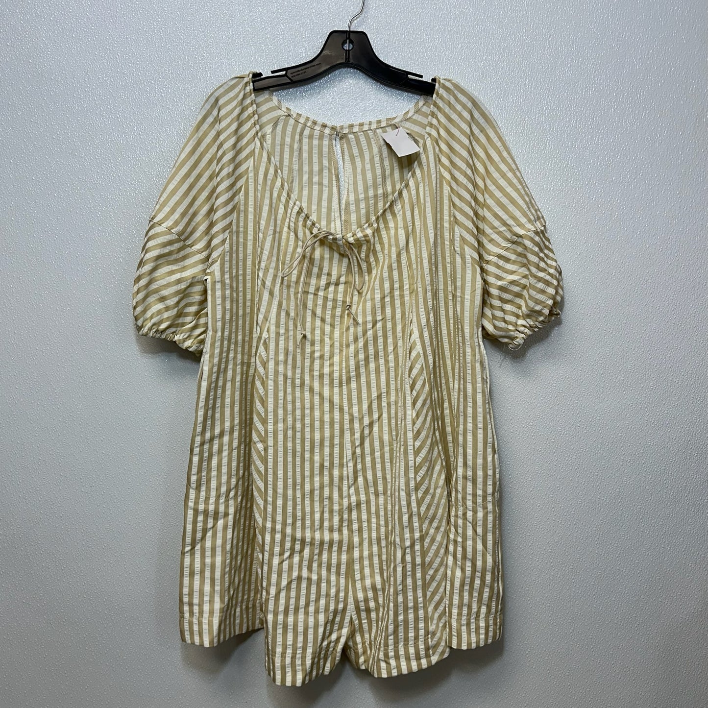 Striped Romper Clothes Mentor, Size L