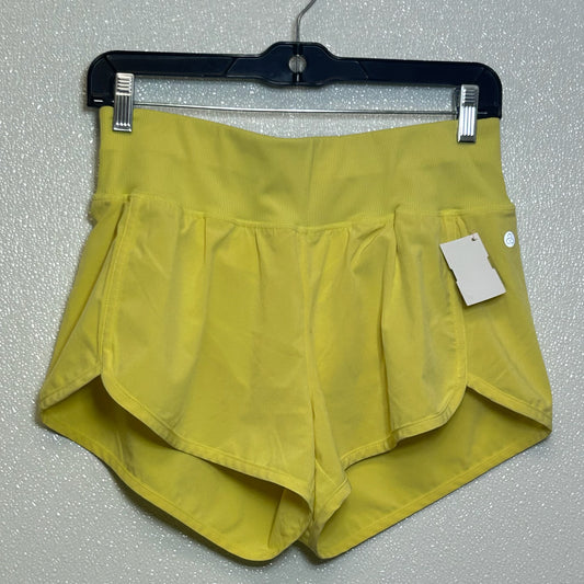 Yellow Athletic Shorts Zella, Size S