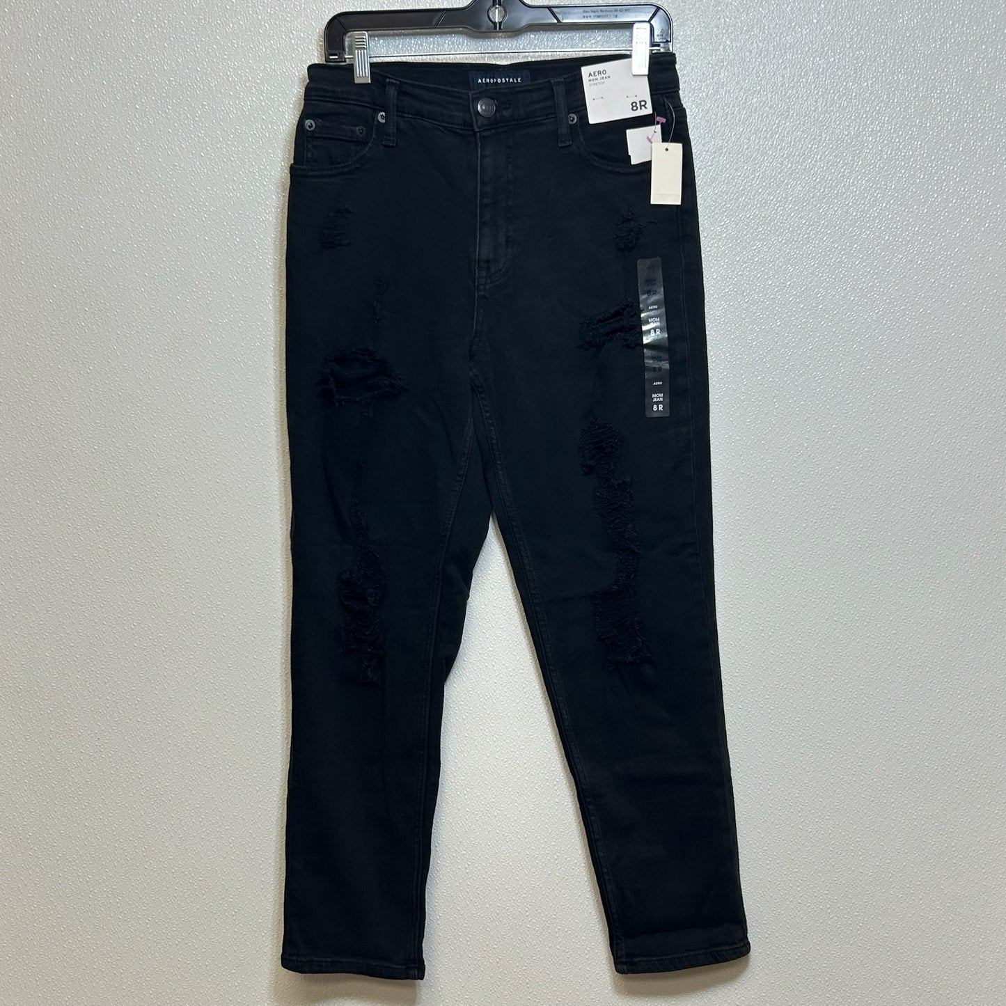 Jeans Cropped By Aeropostale In Black, Size: 8