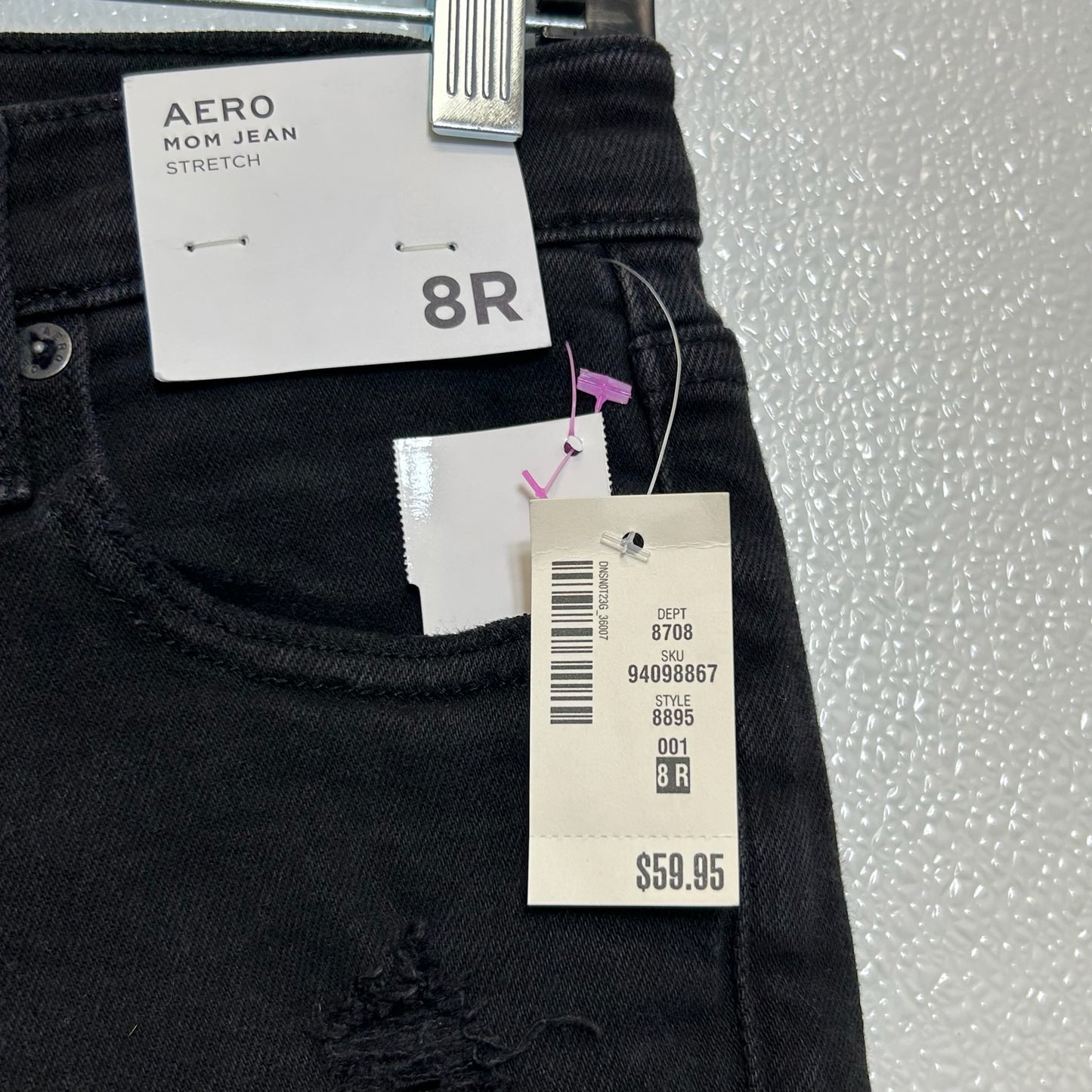 Jeans Cropped By Aeropostale In Black, Size: 8