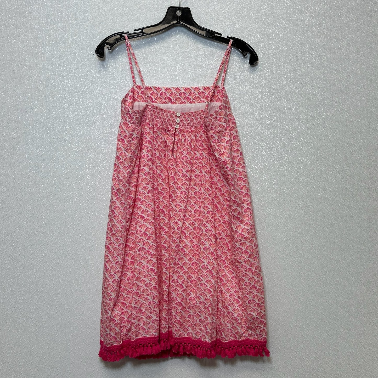 Dress Casual Short By Vineyard Vines In Pink, Size: M