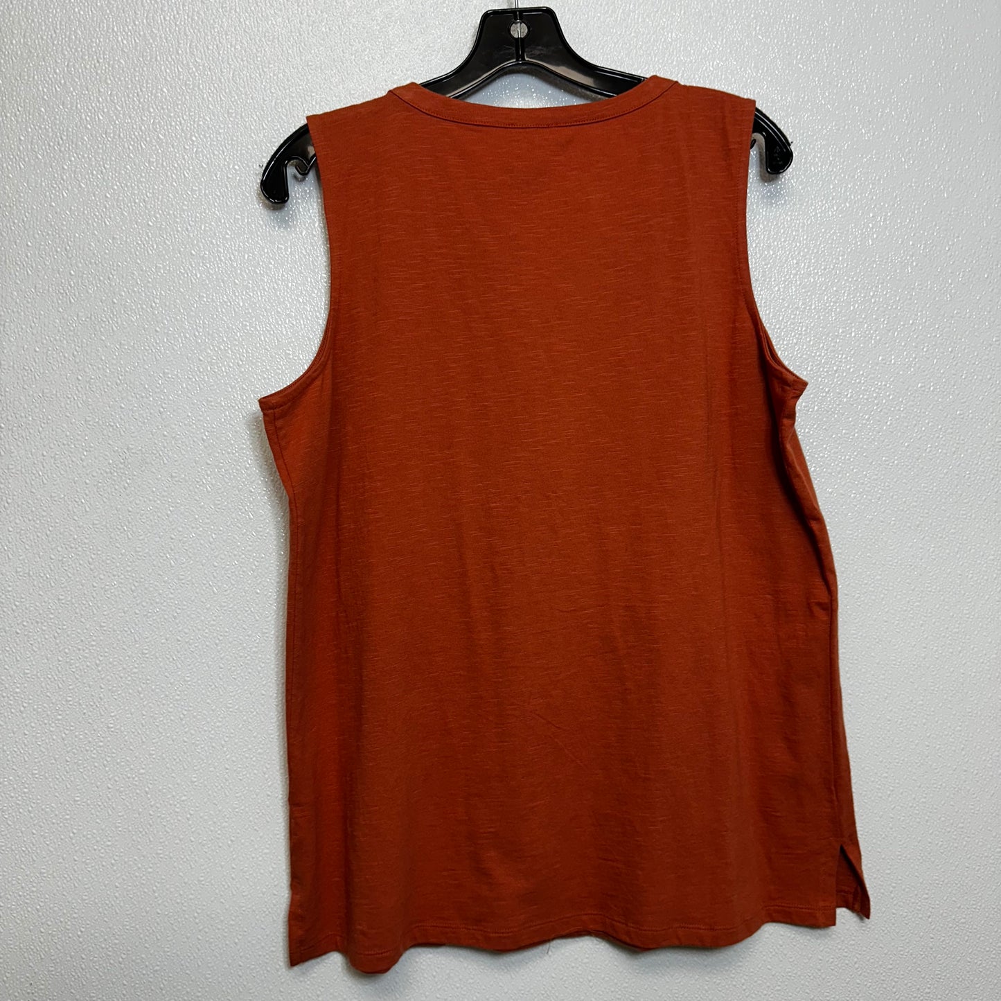 Top Sleeveless By Talbots O In Rust, Size: L petite