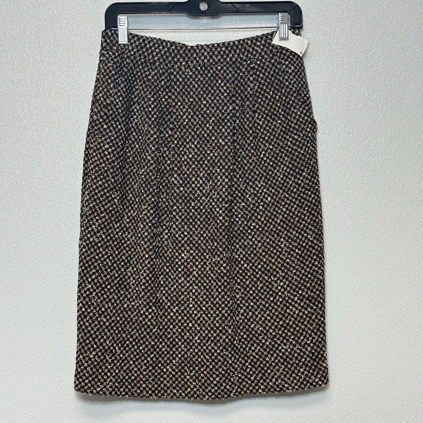 Skirt Midi By St. John Couture In Tweed, Size: 6