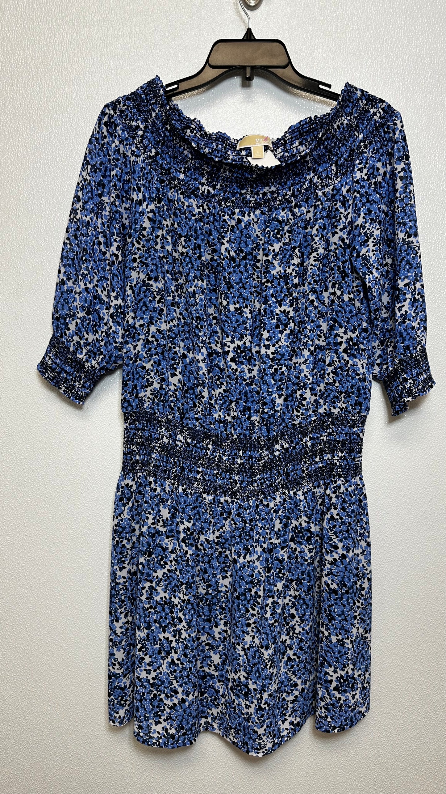 Dress Casual Short By Michael By Michael Kors In Blue, Size: L