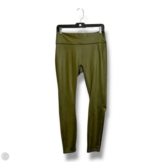 Athletic Leggings By Fabletics In Green, Size: L