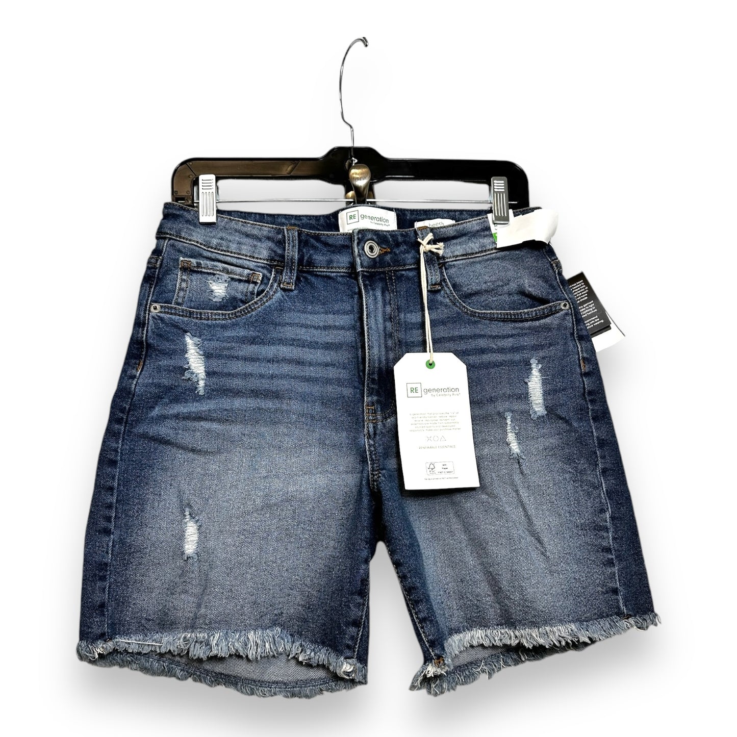 Shorts By Celebrity Pink In Blue Denim, Size: 5/27