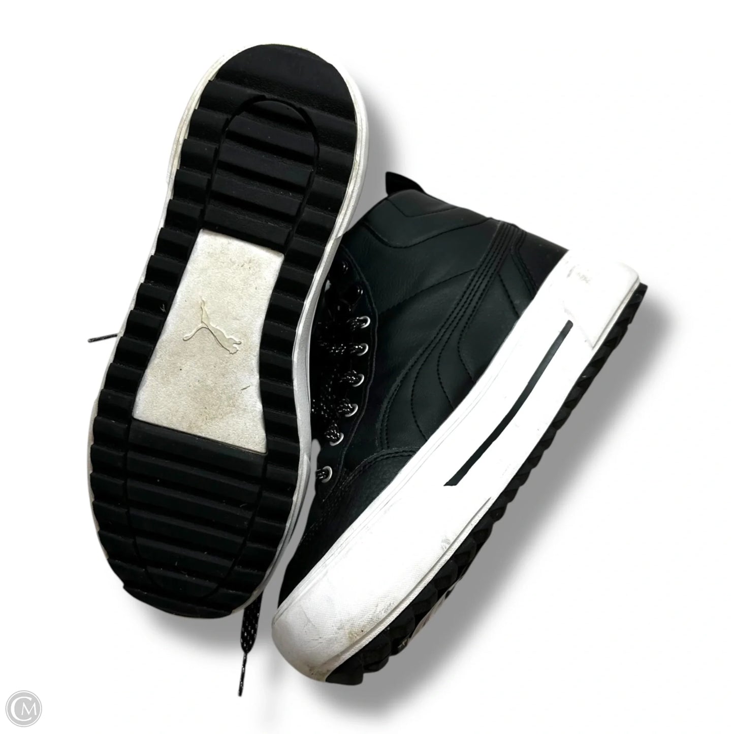 Shoes Sneakers By Puma In Black, Size: 9