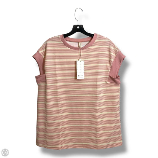 Top Short Sleeve By Clothes Mentor In Pink, Size: S