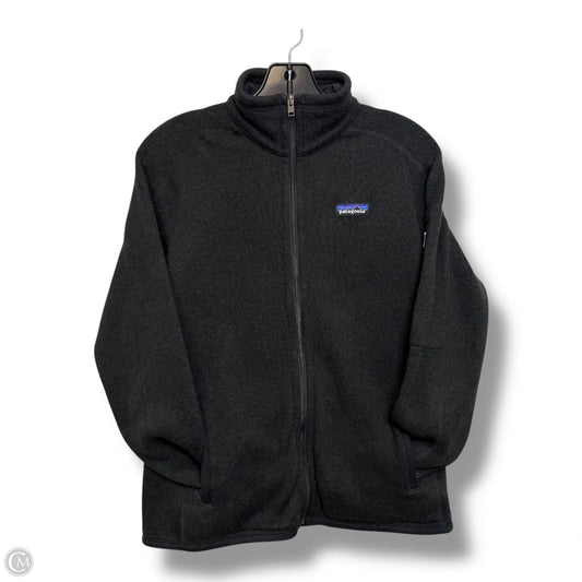 Jacket Fleece By Patagonia In Black, Size: S