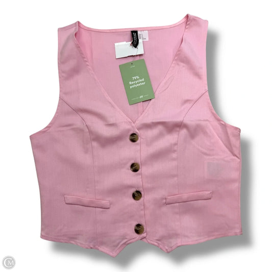 Top Sleeveless By Divided In Pink, Size: S