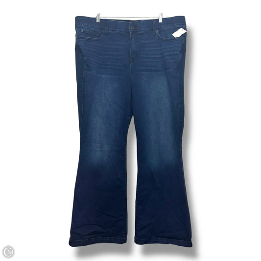 Jeans Bombshell flare Leg By Torrid In Blue Denim, Size: 24